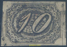 647844 USED BRASIL 1844 CIFRAS TORCIDAS - Ungebraucht