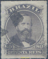 648130 USED BRASIL 1876 EMPERADOR PEDRO II - Unused Stamps