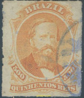 648133 USED BRASIL 1876 EMPERADOR PEDRO II - Unused Stamps