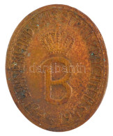 Hollandia 1945. "BINNENLANDSCHE STRIJTKRACHTEN 1944-1945 (Hazai Hadsereg)" Bronz Gomblyukjelvény, Hátoldalon Karcolt Nev - Ohne Zuordnung