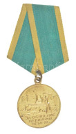 Szovjetunió 1956. "Szűzföldek Fejlesztéséért Érem" Aranyozott Fém Kitüntetés Mellszalagon T:1 Soviet Union 1956. "Medal  - Non Classificati