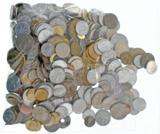 Vegyes, Magyar és Külföldi érmetétel Mintegy ~1kg Súlyban, T:vegyes Mixed, Hungarian And Foreign Coin Lot (~1kg) C:mixed - Sin Clasificación