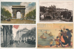 **, * T2/T3 Franciaország 40 Db Régi Képeslap / France 40 Old Postcards - Non Classés