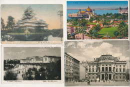 **, * 21 Db RÉGI Külföldi Város Képeslap Vegyes Minőségben / 21 Pre-1945 Mostly European Town-view Postcards In Mixed Qu - Ohne Zuordnung