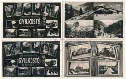 * 4 Db RÉGI Erdélyi Képeslap / 4 Pre-1945 Transylvanian Postcards - Ohne Zuordnung