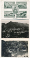 3 Db RÉGI Erdélyi Város Képeslap Vegyes Minőségben / 3 Pre-1945 Transylvanian Town-view Postcards In Mixed Quality - Sin Clasificación