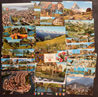 **, * SVÁJC - 65 Db MODERN Város Képeslap / SWITZERLAND - 65 MODERN Swiss Town-view Postcards - Sin Clasificación