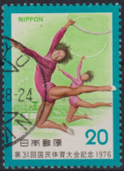 1976 Japan-Nippon ° Mi:JP 1299, Sn:JP 1265, Yt:JP 1202, 31st National Athletic Meeting - Gymnastics - Used Stamps