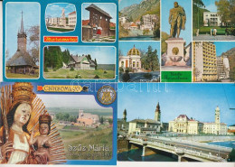 **, * SZÉKELYFÖLD - 40 Db MODERN Erdélyi Képeslap / Tinutul Secuiesc - 40 Modern Transylvanian Town-view Postcards - Zonder Classificatie