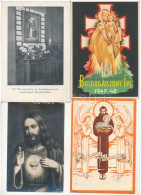 **, * 12 Db Régi és Modern Vallási Motívum Képeslap / 12 Pre- 1945 And Modern Religious Motive Postcards - Ohne Zuordnung