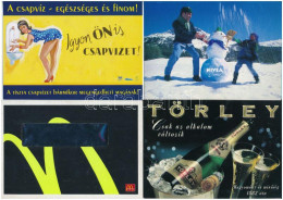 ** 16 Db MODERN Reklám Képeslap / 16 Modern Advertising Motive Postcards - Non Classés