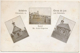 ** T2/T3 Alsósófalva, Sófalva, Ocna De Jos (Udvarhely, Odorheiu); épülő Sz. Antal Kápolna / Construction Of The Chapel ( - Zonder Classificatie