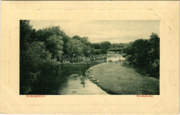 T2/T3 1912 Borosjenő, Borosineu, Ineu; Körös Részlet. W.L. Bp. 5261. 1911-13. Kleindl Mátyás Kiadása / Cris Riverside (E - Sin Clasificación