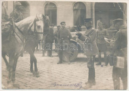 * T4 1916 Brassó, Kronstadt, Brasov; A Várost Felszabadító Német és Magyar Katonák, Középen Egy Tábornok / Die Befreiung - Non Classés