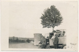 * T4 1931 Cebe, Tebea; Teherautó Román Katonákkal / Truck With Romanian Soldiers. Photo (vágott / Cut) - Non Classificati