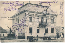 T3 1913 Halmi, Halmeu; Községháza. Liebeck és Grosz Kiadása / Town Hall (fa) - Unclassified