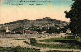 T2 1910 Világos, Siria; Országút Várrommal, Templom. Bemater Ödön Kiadása / Street, Castle Ruins, Church - Unclassified