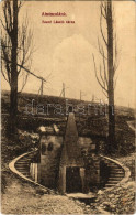 T3 1917 Alsószalánk, Nizné Slovinky (Szepes); Szent László Tárna. Lipthay Elemér Kiadása / Mine Entry (ragasztónyom / Gl - Unclassified