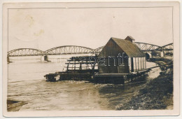 T2/T3 1934 Galgóc, Frasták, Hlohovec; Mlynky Na Váhu / Hajómalom A Vágon / Váh River With Floating Ship Mill (boat Mill) - Unclassified