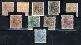 España Nº 190/99. Año 1878 - Unused Stamps