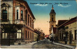 T2/T3 1917 Komárom, Komárno; Jókai Mór Utca, Girch József üzlete / Street View, Shops (fl) - Non Classés