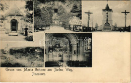 T2 1916 Pozsony, Pressburg, Bratislava; Gruss Von Maria Schnee Am Tiefen Weg / Mély út Kápolna és Belseje / Chapel Inter - Ohne Zuordnung