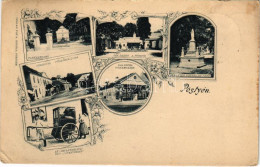 T2/T3 1898 (Vorläufer) Pöstyén, Piestany; Parkeingang, Curhotel, Die Bäder, Herrngasse, Mutter Gottes Im Park, Der Infan - Unclassified