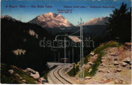 T2/T3 1914 Tátra, Magas-Tátra, Vysoké Tatry; Villamos Vasúti Pálya / Elektrische Bahnstrecke / Electric Tramway, Railway - Ohne Zuordnung