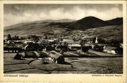 T2/T3 Kőrösmező, Körösmező, Jaszinya, Jasina, Yasinia (Máramaros); Látkép, Háttérben A Bliznicai Hegység / General View - Sin Clasificación