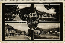 T2/T3 1939 Rahó, Rachov, Rahiv, Rakhiv; Mozaiklap / Multi-view Postcard (fl) - Non Classés