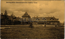 T2 1913 Écska, Ecka; Gróf Harnoncourt Kastély. Phot. Oldal / Castle - Non Classés