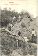 T2/T3 1907 Versec, Werschetz, Vrsac; Vízesés Kirándulókkal. Özv. Kirchner I.E. Kiadása / Wasserfall / Waterfall With Hik - Sin Clasificación