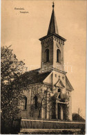 ** T2/T3 Rendek, Liebing (Répcekethely, Mannersdorf An Der Rabnitz); Templom. Róth Jenő Kiadása / Kirche / Church (ázott - Ohne Zuordnung