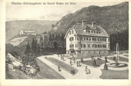 ** T2 Baden Bei Wien, Musiker-Erholungsheim / Hotel - Unclassified
