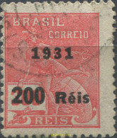 674585 USED BRASIL 1931 SELLOS SOBRECARGADOS, 1931 200 REIS - Ongebruikt