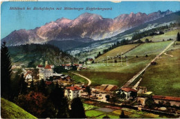 T2 1916 Mühlbach Am Hochkönig, Mühlbach Bei Bischofshofen Mit Mitterberger Kupferbergwerk. Verlag V. Heinrich Schönbauer - Sin Clasificación