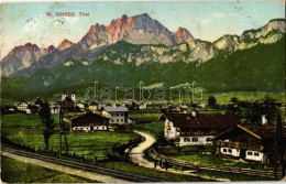 T2/T3 1910 Sankt Johann In Tirol, General View With Railway Line. Phot. Karg. Kunstverlag Ed. Lippott U. A. Karg. (fl) - Non Classés