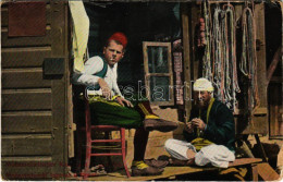 * T3 1915 Sarajevo, Mohamedanischer Kaufmannn. Verlag Simon Kattan 1908. / Muslim Merchant (EK) - Ohne Zuordnung