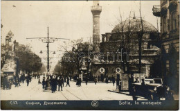 ** T1 Sofia, La Mosquée / Mosque, Street, Automobile - Zonder Classificatie