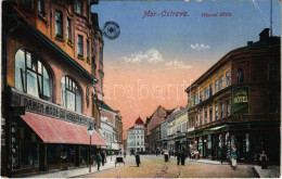 * T3 Ostrava, Moravská Ostrava, Mährisch Ostrau; Hlavní Trida / Street View, Hotel, Shops (EB) - Ohne Zuordnung