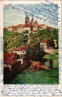 T2 1902 Praha, Prague, Prága; Der Hradschin (Ostseite) / Castle, Cannon With Soldiers - Unclassified