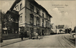 ** T2/T3 Cieplice Slaskie-Zdrój, Bad Warmbrunn (Jelenia Góra, Hirschberg); Hermdorferstrasse, Gasthof Kaiserkrone / Stre - Ohne Zuordnung