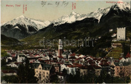 * T2 1909 Merano, Meran (Südtirol); Zielspitze, Tschigal, Muthspitze. Photo Baryt. Hugo Radeck Kunstv.-Anstalt No. 1700. - Sin Clasificación