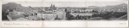 T2/T3 1901 Palermo. 3-tiled Folding Panoramacard (small Tear) - Unclassified