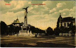 ** T1/T2 Ploiesti, Ploesti, Ploesci; Monumentul Vanatorilor / Military Heroes Monument - Ohne Zuordnung