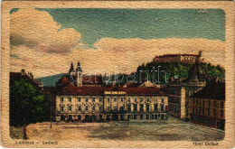 T2/T3 1918 Ljubljana, Laibach; Hotel Elefant (EK) - Ohne Zuordnung