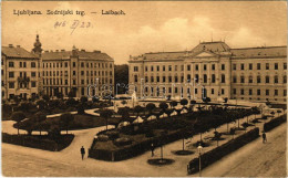 T2/T3 1916 Ljubljana, Laibach; Sodnijski Trg / Square (EK) - Ohne Zuordnung