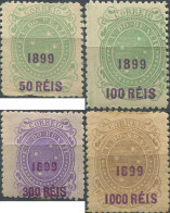 674257 HINGED BRASIL 1899 SELLOS DEL 1880 SOBRECARGA VIOLETA - Nuovi