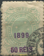 674263 USED BRASIL 1899 SELLOS DEL 1880 SOBRECARGA VIOLETA - Nuevos