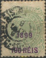 674264 USED BRASIL 1899 SELLOS DEL 1880 SOBRECARGA VIOLETA - Nuovi